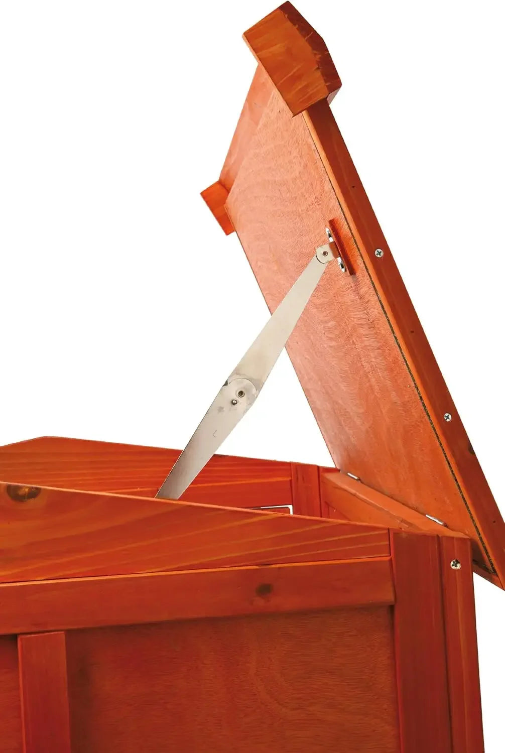 Rabbit Hutch with Run | Elevated Outdoor Bunny House with Ramp & Peak-Hinged Roof