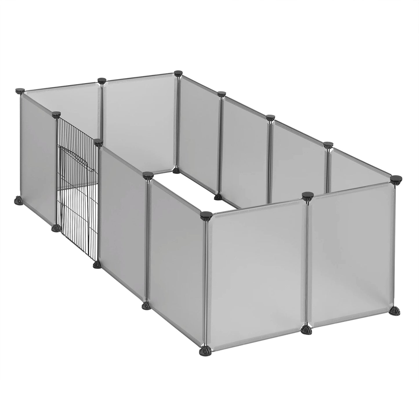 DIY Rabbit Playpen | Metal Wire Modular Enclosure with Door
