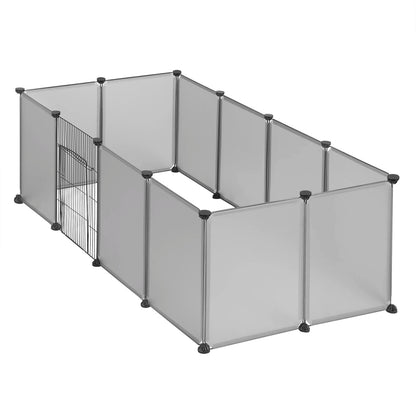 DIY Rabbit Playpen | Metal Wire Modular Enclosure with Door