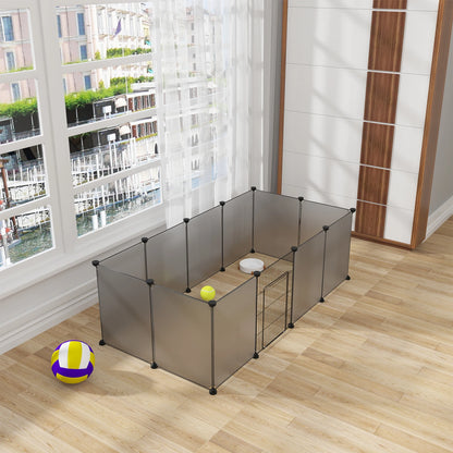 DIY Rabbit Playpen | Metal Wire Modular Enclosure with Door