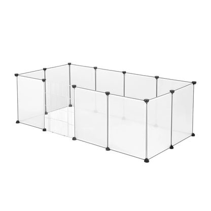 DIY Rabbit Playpen | Metal Wire Modular Enclosure with Door