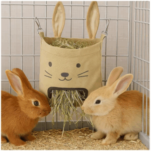 Convenient Hanging Rabbit Hay Bag